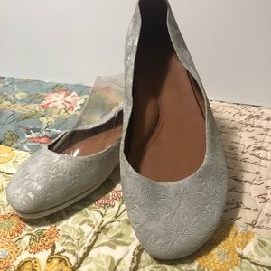 Gentle Souls Dana Shimmer Leather Shoes NEW 10